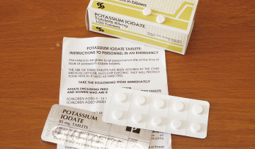 Comprimés d'iodate de potassium